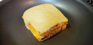 Low carb grilled cheese